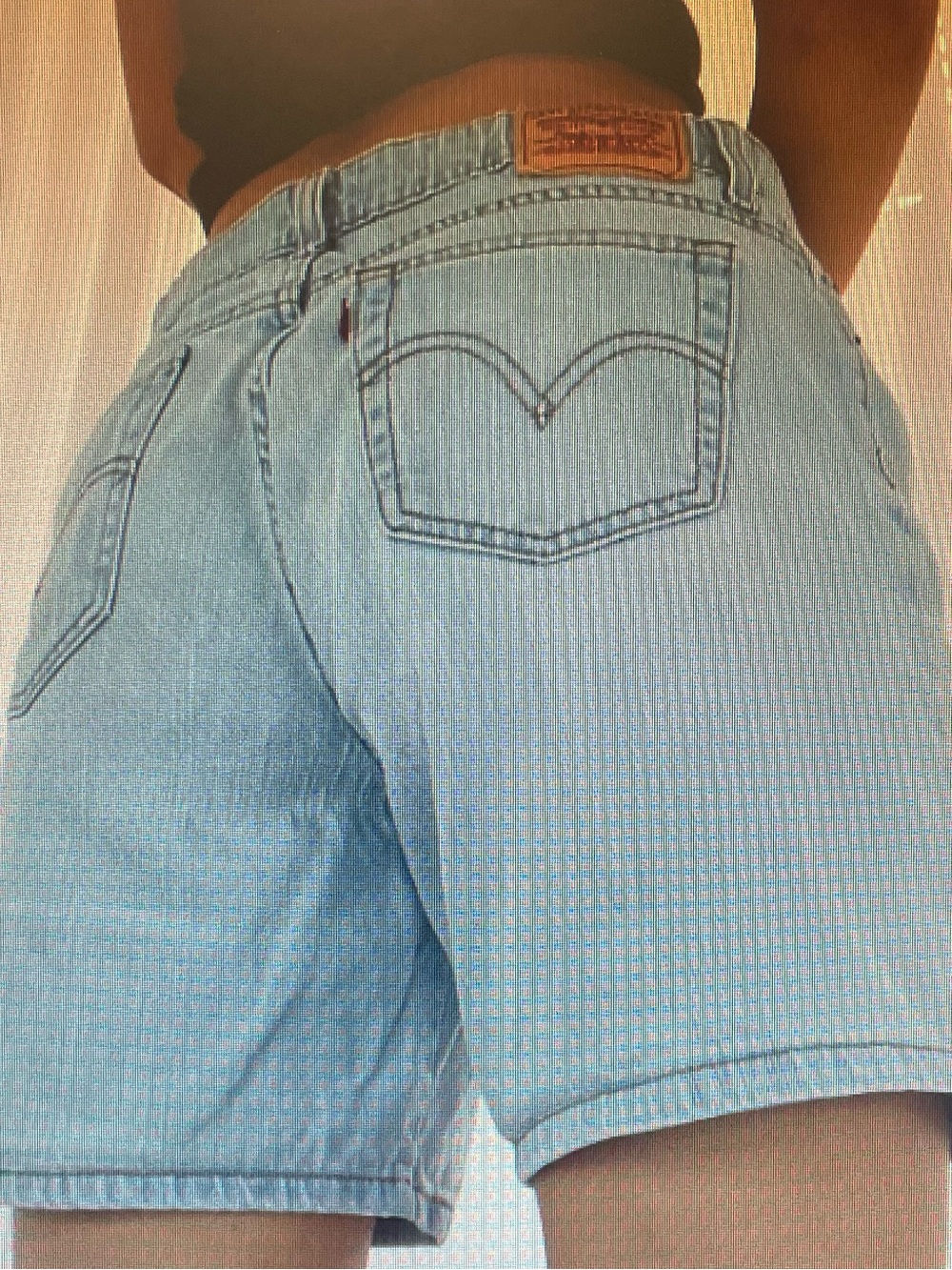 Levi's Light wash 550 relaxed fit shorts